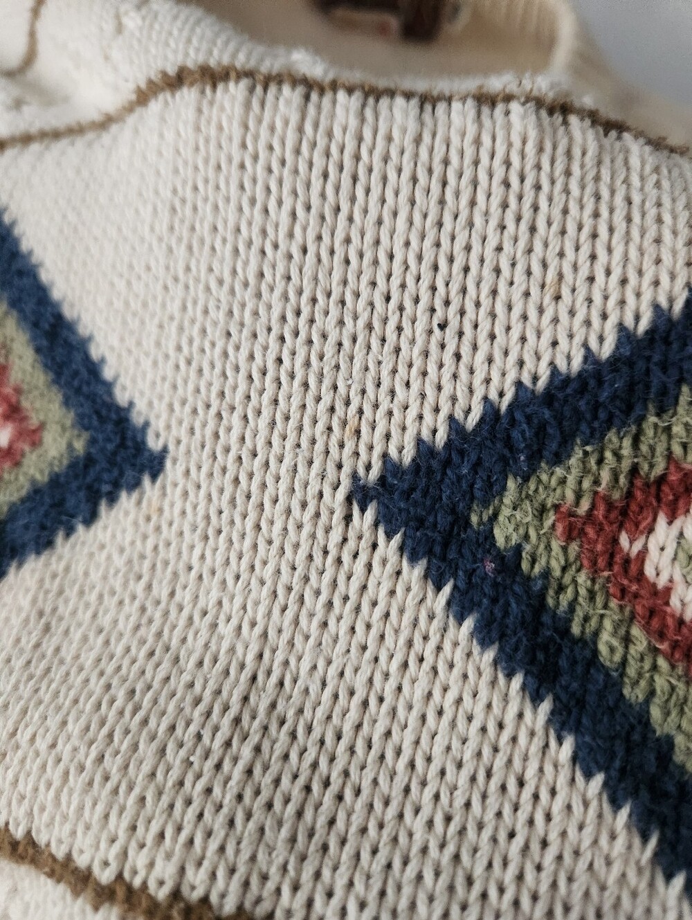 Riggins Geometric Pattern Knit Sweater - Picture 8 of 11